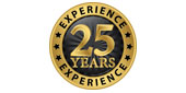 25 Years Experience Logo